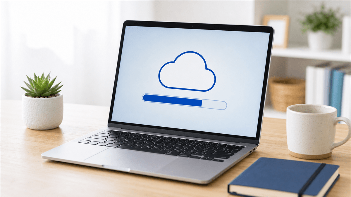 解約前にデータをエクスポートしてバックアップする手順のイメージ